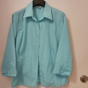 Classic button-up front shirt